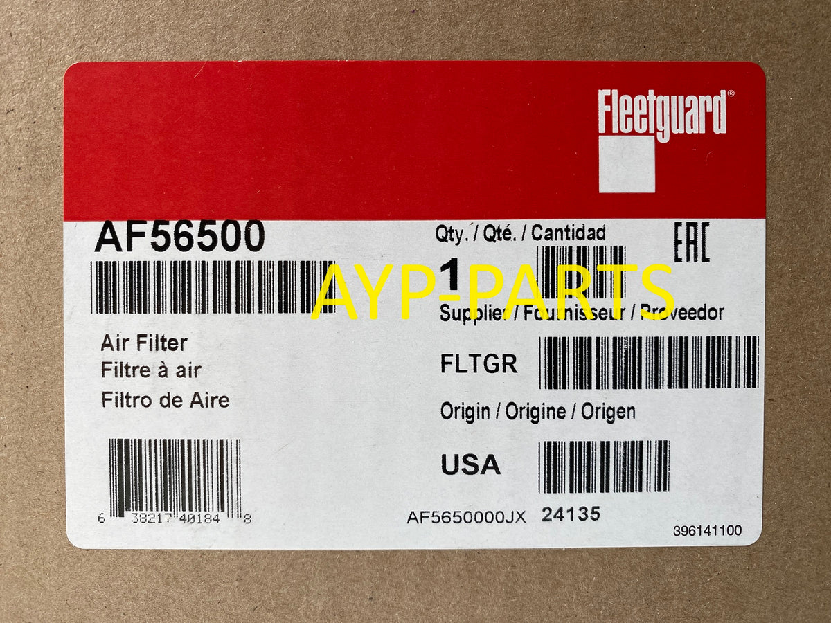 AF56500 FLEETGUARD AIR FILTER CA5790 Freightliner Cascadia ISX X15