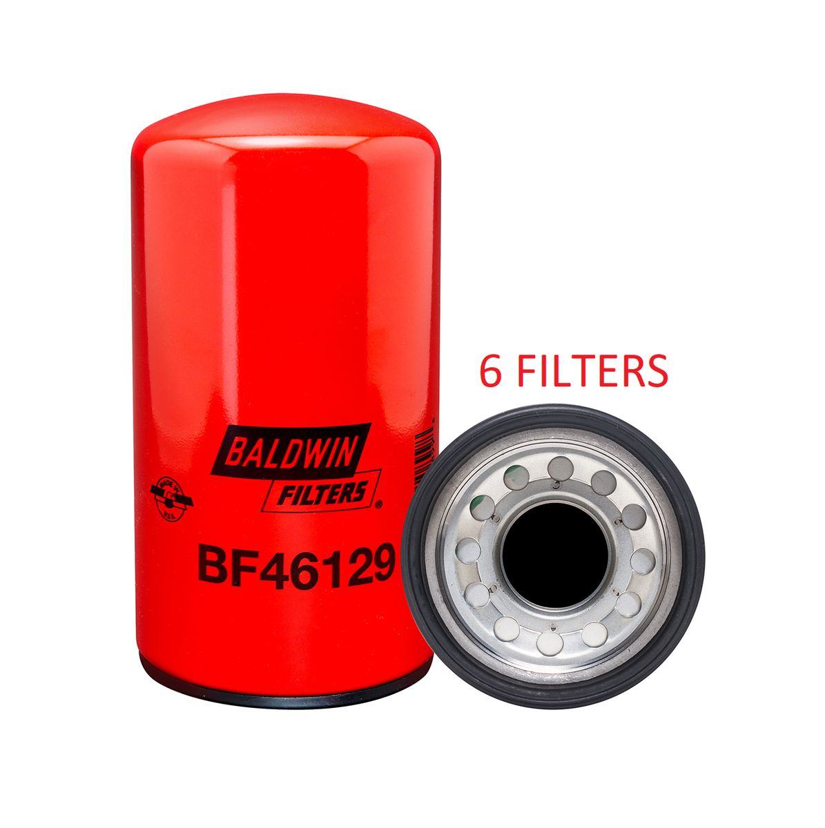 BF46129 (CASE OF 6) BALDWIN FUEL FILTER FF5825NN Upgrade of BF9860 & BF9885  a406