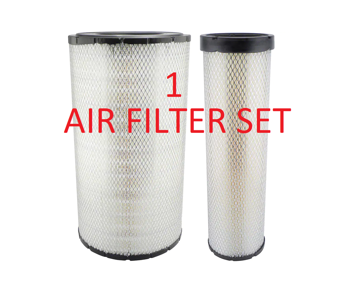 RS3744 OUTER & RS3745 INNER BALDWIN AIR FILTER SET AF25437 AF25523 a656