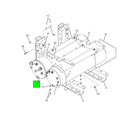 3596449C91 NAVISTAR INTERNATIONAL AIR  PRESSURE TANK p049-1