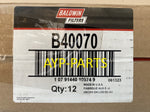 B40070 (CASE OF 12) BALDWIN OIL FILTER Bobcat Loaders & Excavators a531