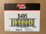 B495 (CASE OF 6) BALDWIN OIL FILTER LF3620 Detroit Diesel Series 50 & 60 Engine a036