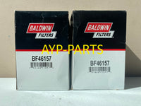 BF46157 (2 PACK) BALDWIN FUEL FILTER for John Deere a075