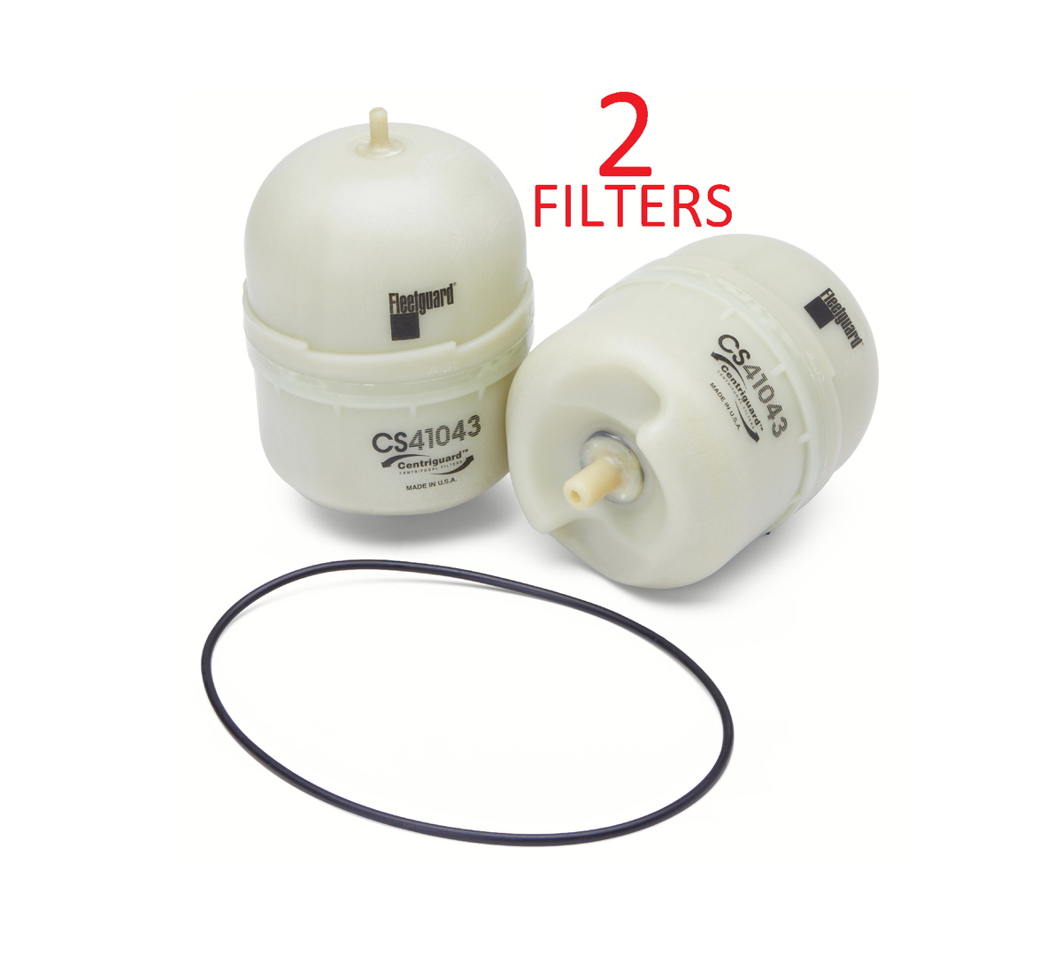 CS41043 (2 PACK) FLEETGUARD OIL FILTER BC7485 Replacement for CS41046 ...