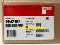 FF42102 (CASE OF 6) FLEETGUARD FUEL FILTER Hino a700