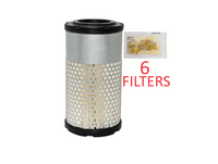 RS30273 (6 PACK) BALDWIN AIR FILTER a536