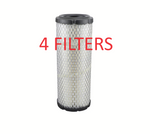 RS3704 (4 PACK) BALDWIN AIR FILTER AF25551 a709