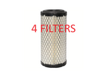 RS3715 (4 PACK) BALDWIN AIR FILTER AF25550 Bobcat John Deere a514