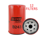 B243 (CASE OF 12) BALDWIN OIL FILTER LF3339 a340